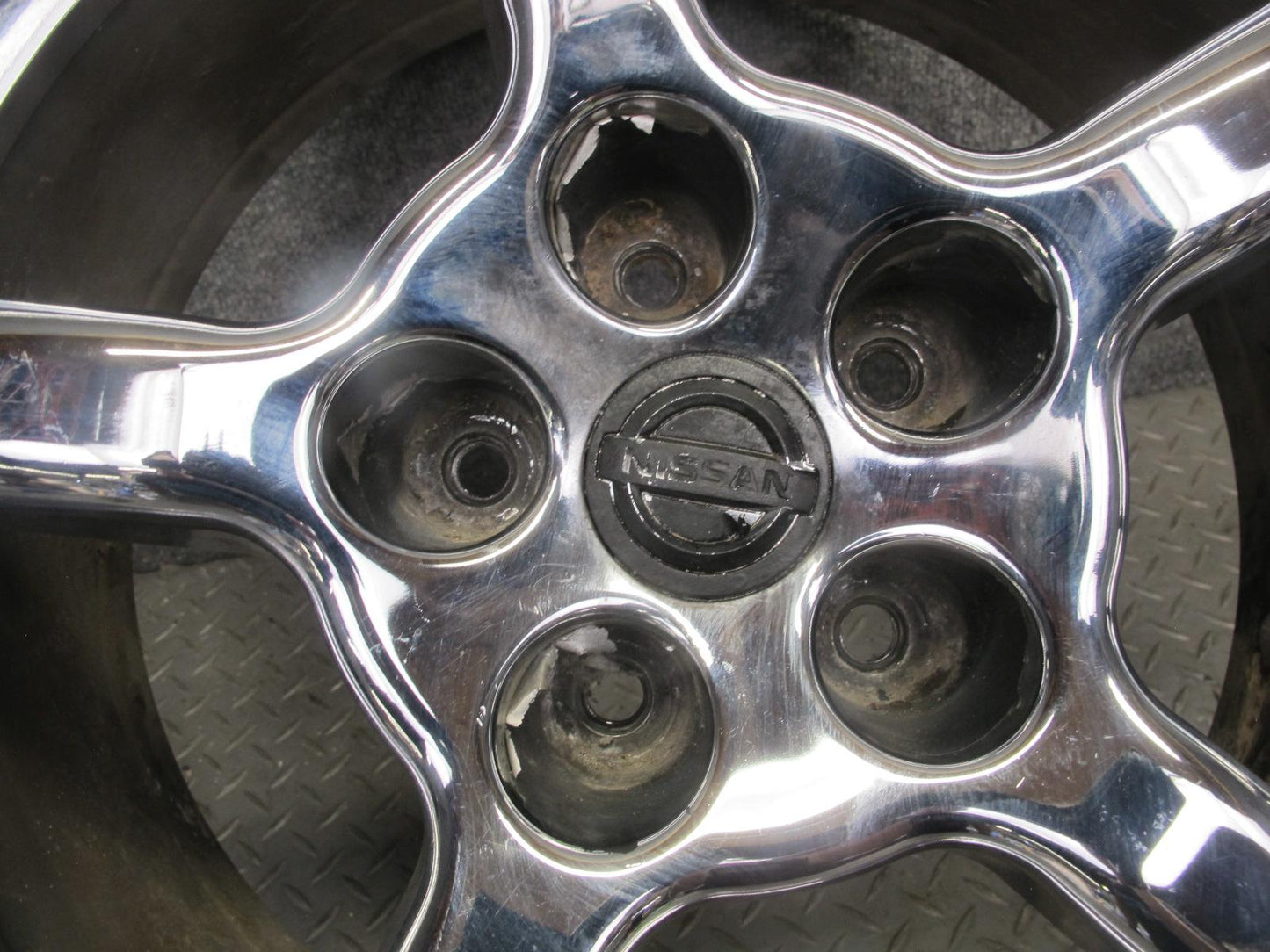 03-08 Nissan 350Z Z33 Factory R18 18" Chrome Wheel Rim 18x8J ET30 OEM