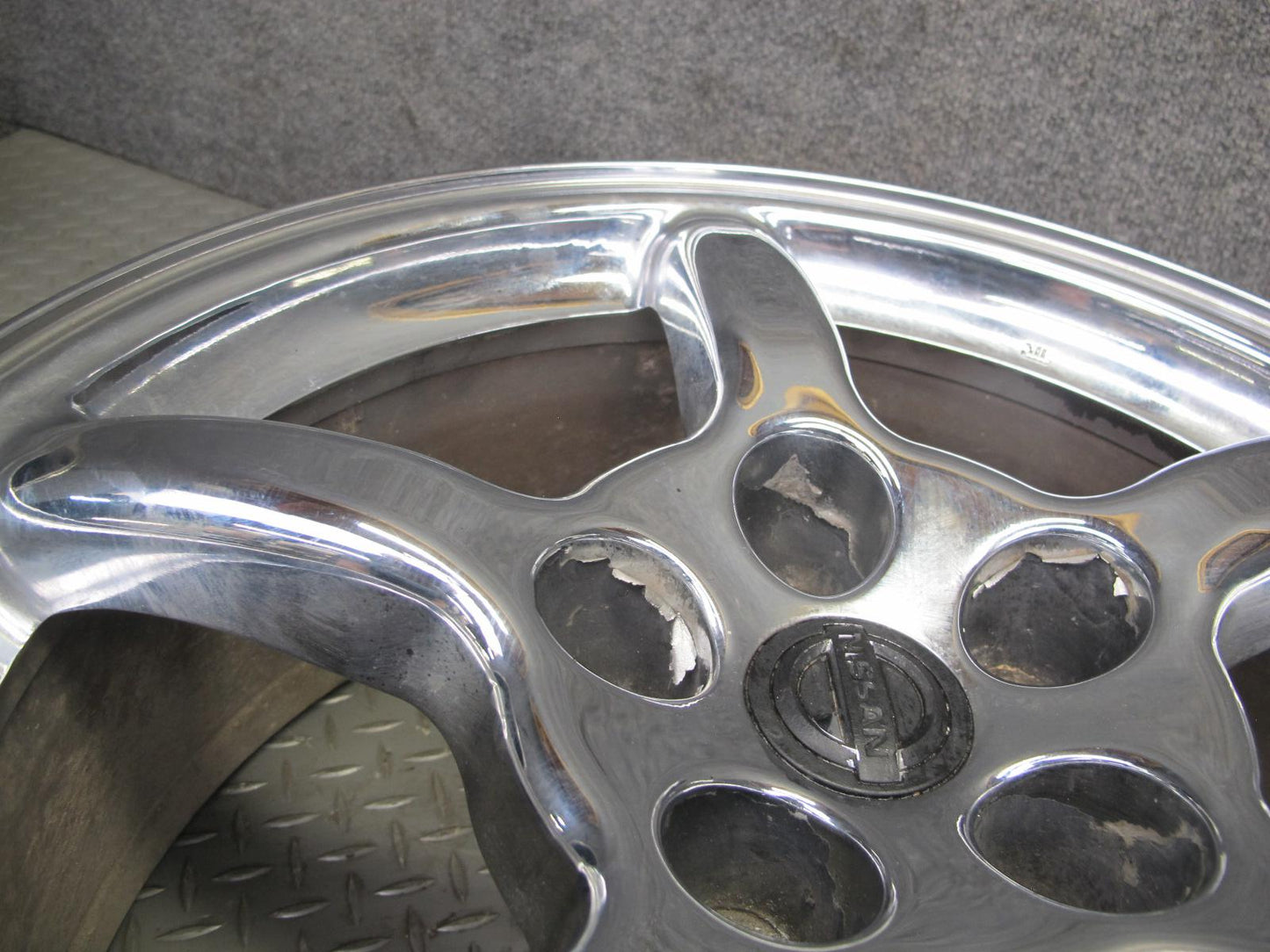 03-08 Nissan 350Z Z33 Factory R18 18" Chrome Wheel Rim 18x8J ET30 OEM
