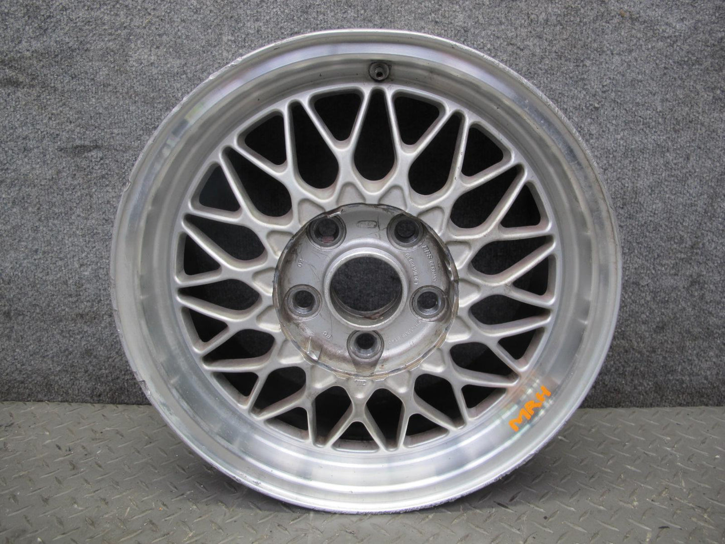 86-91 Mazda FC3S RX7 Set of 4 BBS R15 15" Alloy Wheel Rim 15x6.5J ET40 OEM