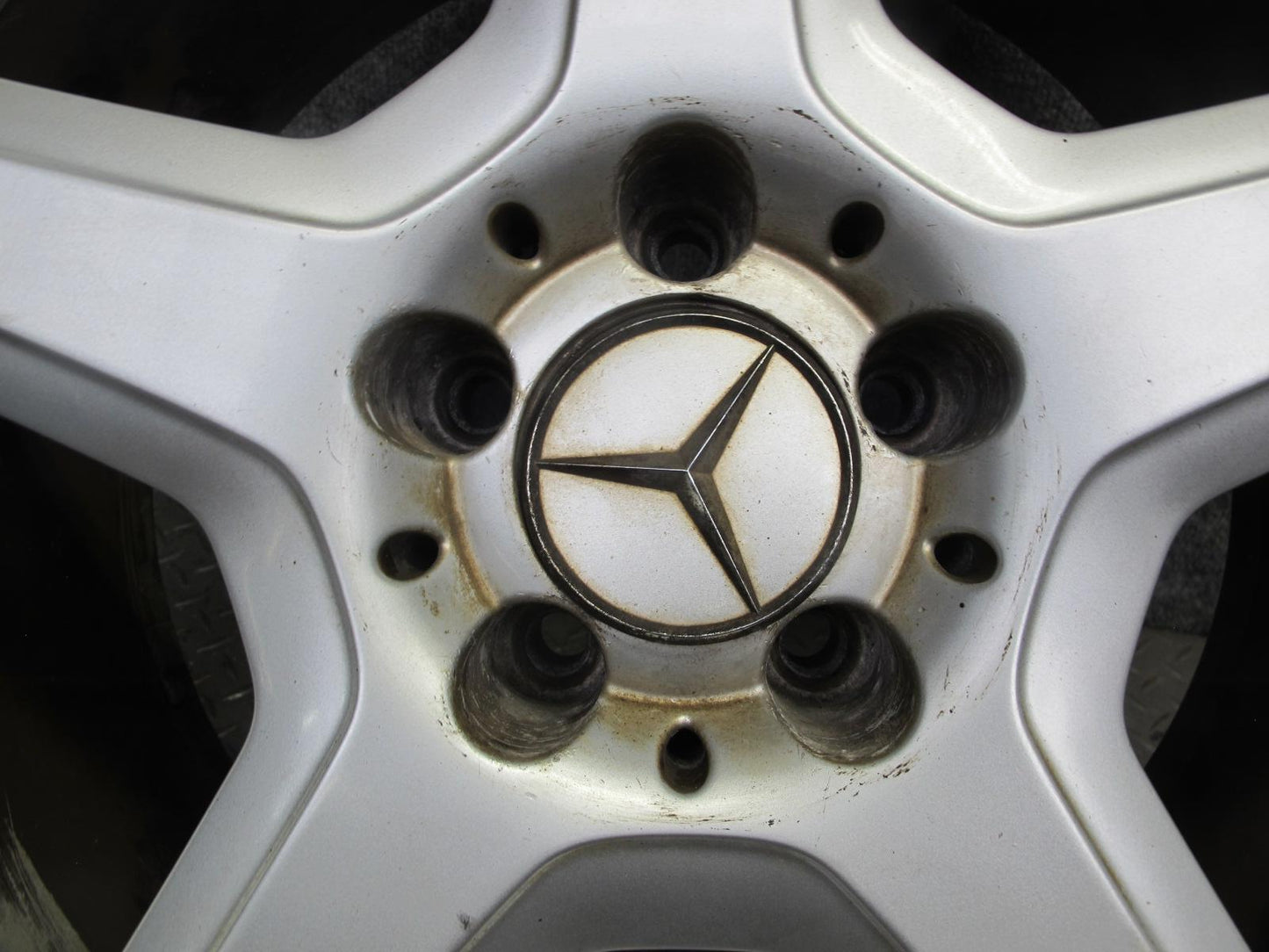 03-09 Mercedes W211 E-class Front 18" R18 AMG Wheel Rim 18x8.5J ET38 OEM Bent