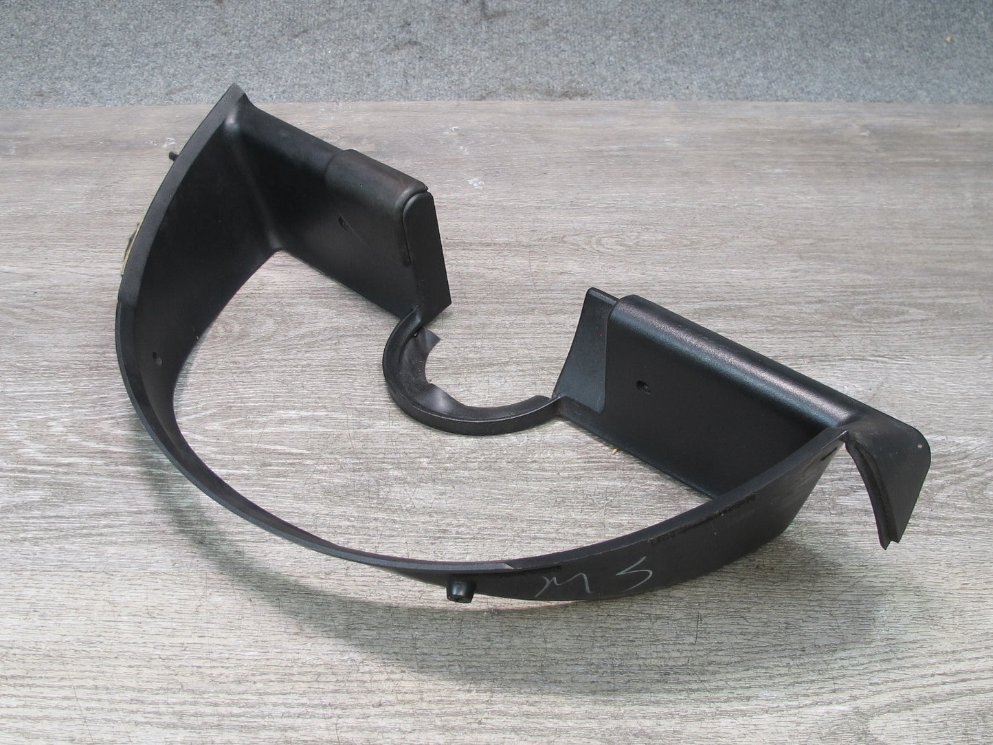 90-95 Chevrolet Corvette C4 Instrument Cluster Speedometer Trim Panel Black OEM