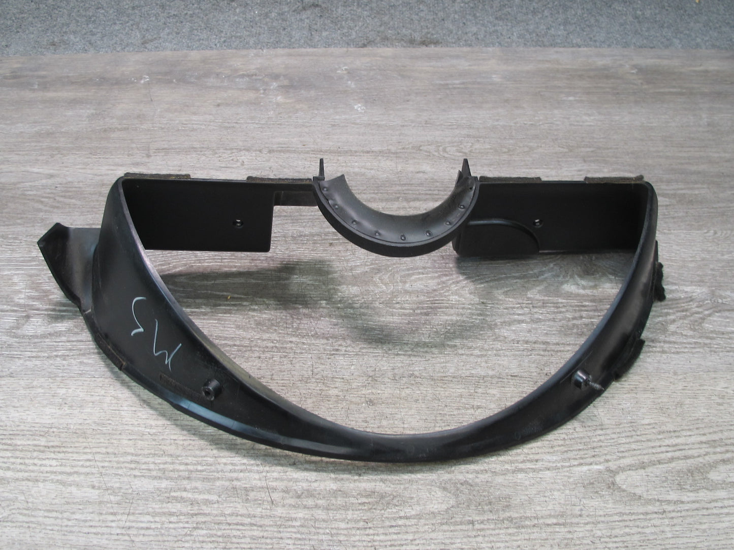 90-95 Chevrolet Corvette C4 Instrument Cluster Speedometer Trim Panel Black OEM