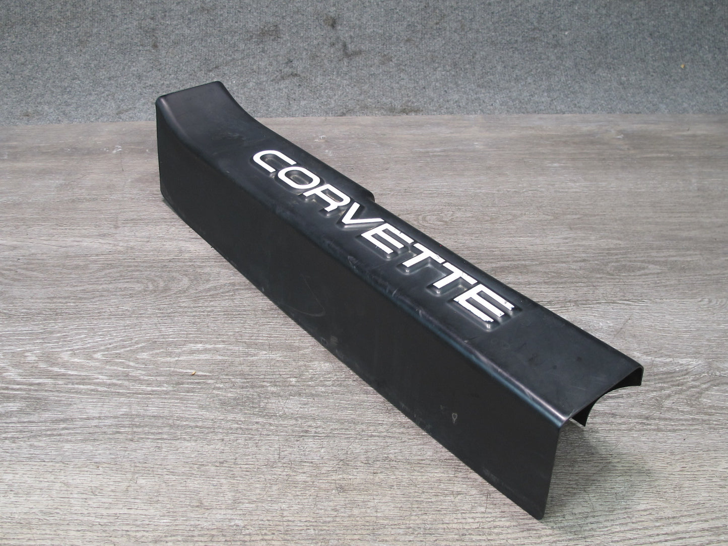 90-96 Chevrolet Corvette C4 Left Door Sill Plate Trim w Logo OEM