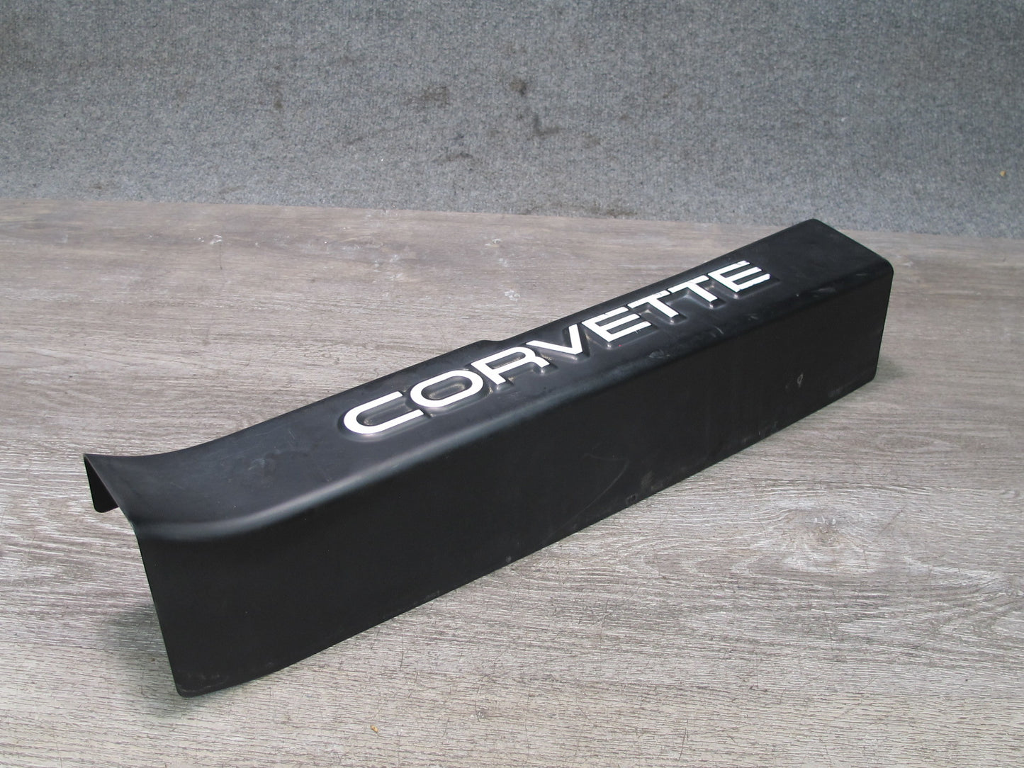 90-96 Chevrolet Corvette C4 Left Door Sill Plate Trim w Logo OEM