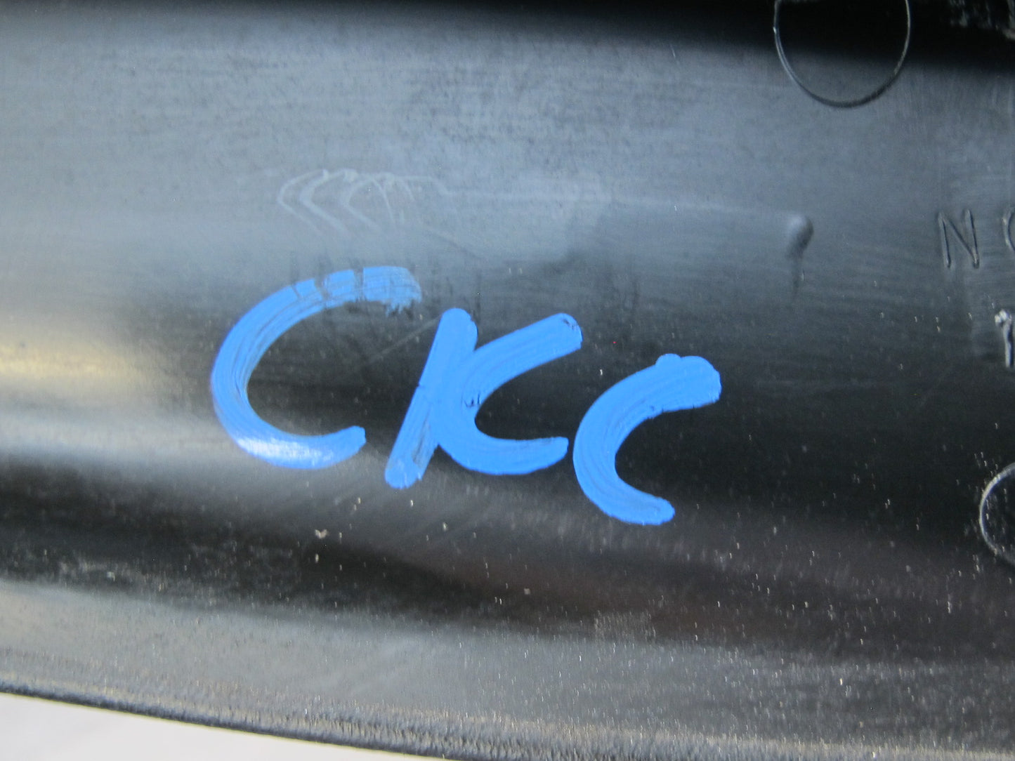 84-96 Chevrolet Corvette C4 Coupe Set of 2 Rear Hatch Trim Cover Panel Black OEM