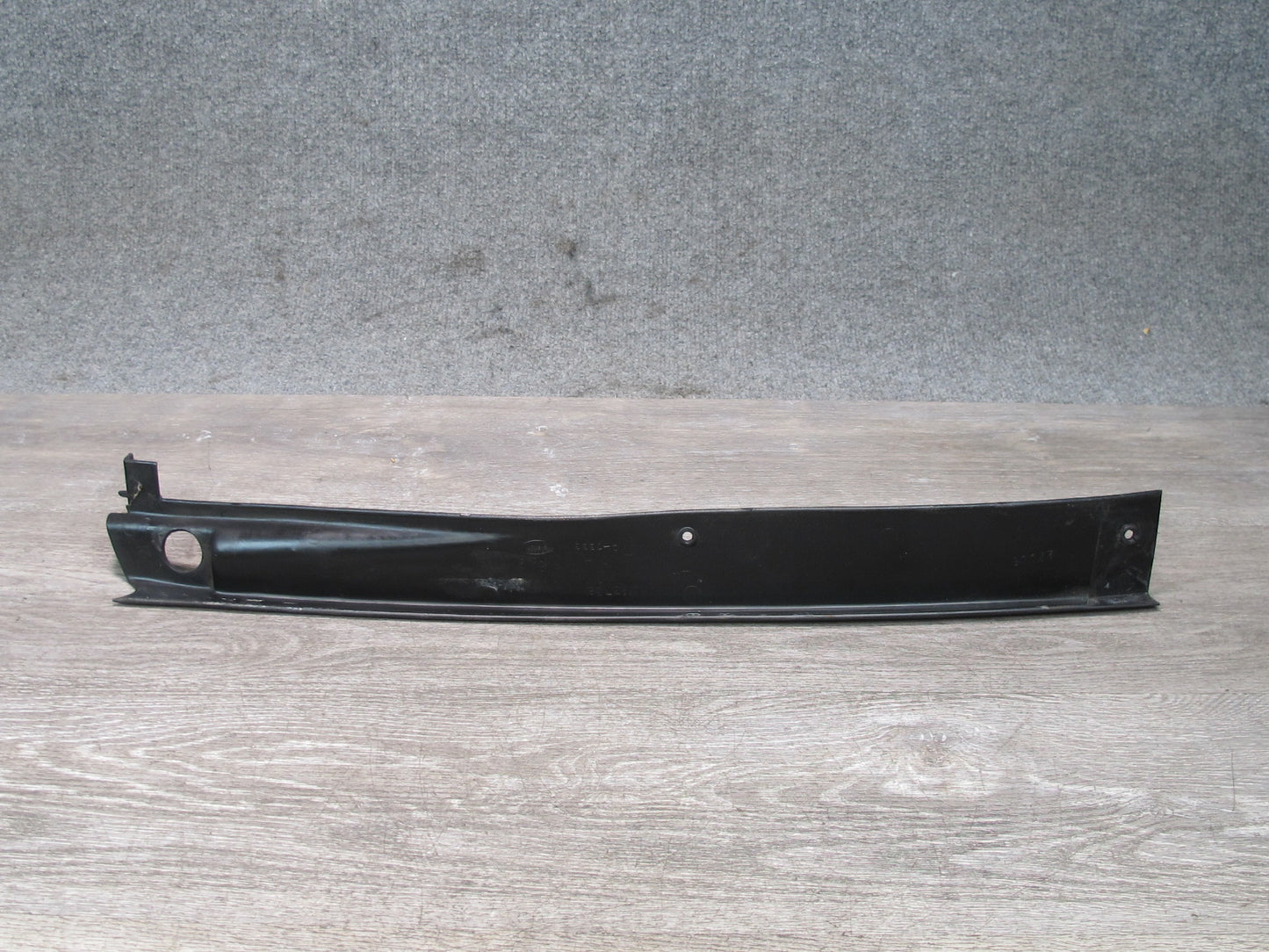 84-96 Chevrolet Corvette C4 Coupe Set of 2 Rear Hatch Trim Cover Panel Black OEM