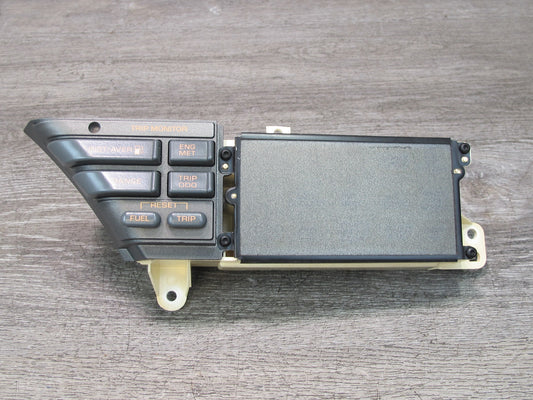 1991 Chevrolet Corvette C4 Dash Trip Switch w Information Display Screen OEM