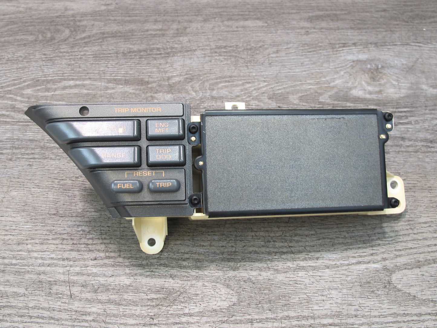 1991 Chevrolet Corvette C4 Dash Trip Switch w Information Display Screen OEM