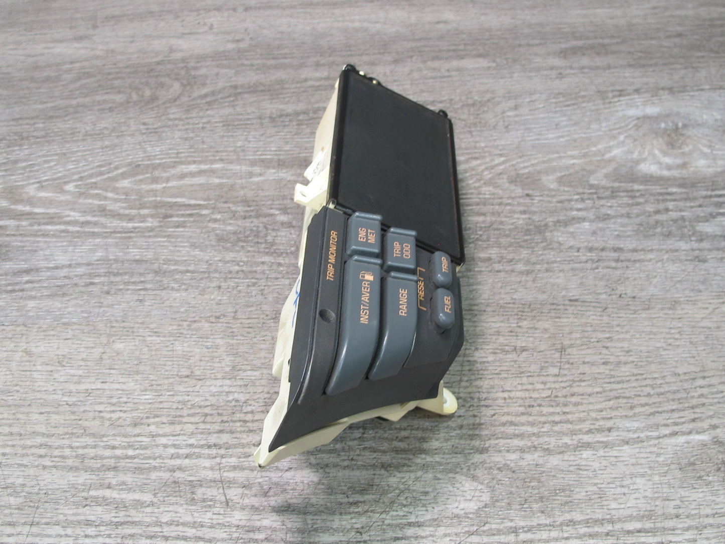 1991 Chevrolet Corvette C4 Dash Trip Switch w Information Display Screen OEM