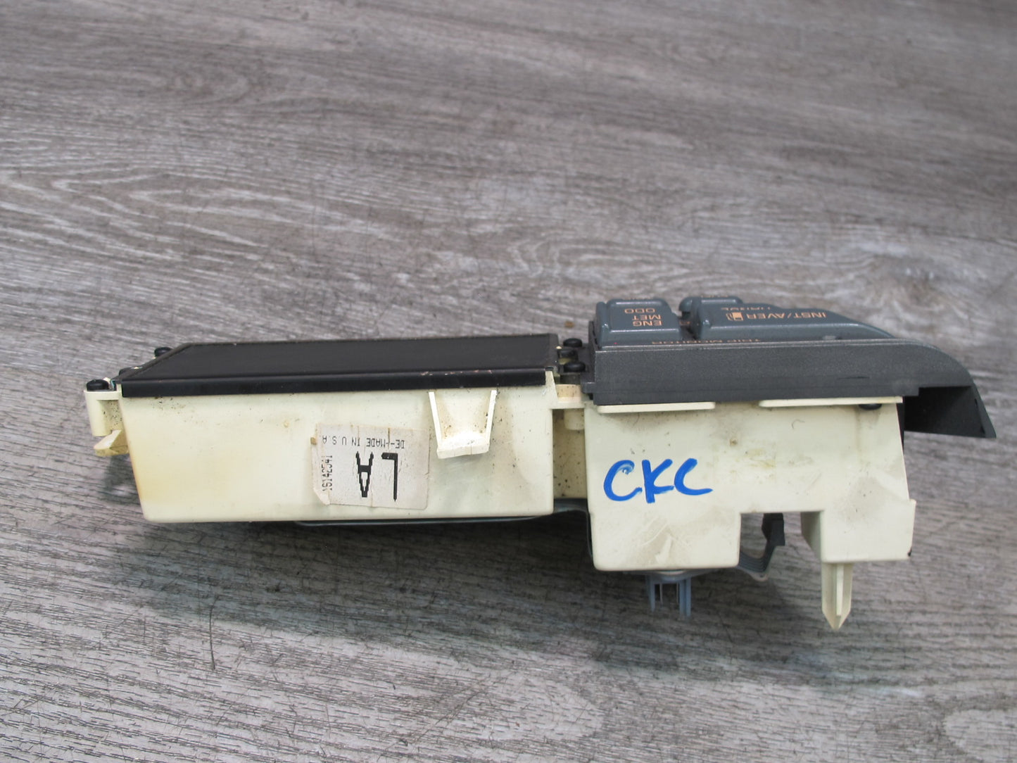 1991 Chevrolet Corvette C4 Dash Trip Switch w Information Display Screen OEM