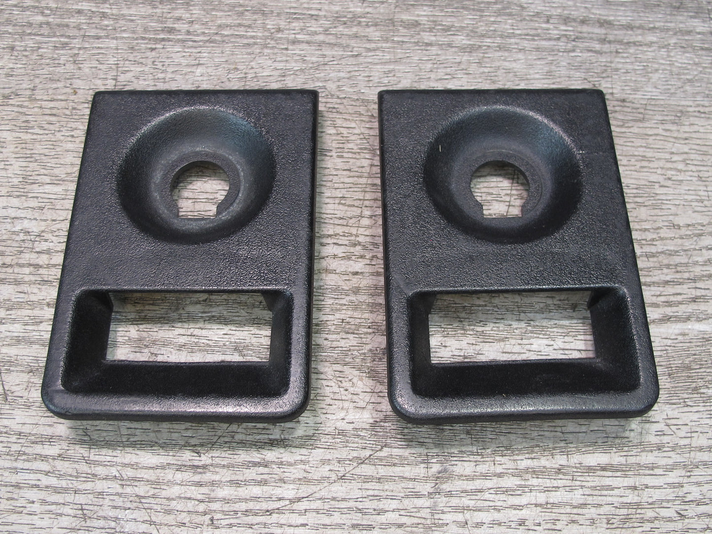 84-96 Chevrolet Corvette C4 Set of 2 Rear Compartment Door Handle Trim OEM