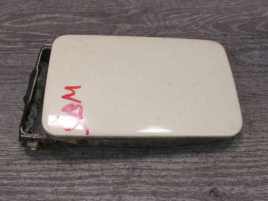 73-89 Mercedes R107 Fuel Tank Filler Door Lid Panel Cover Ivory OEM