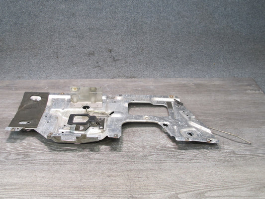90-93 Chevrolet Corvette C4 Left Door Inner Alloy Mounting Panel w Handle OEM