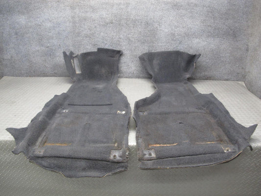 90-91 Chevrolet Corvette C4 Coupe Set of 2 Left & Right Floor Carpet Liner OEM