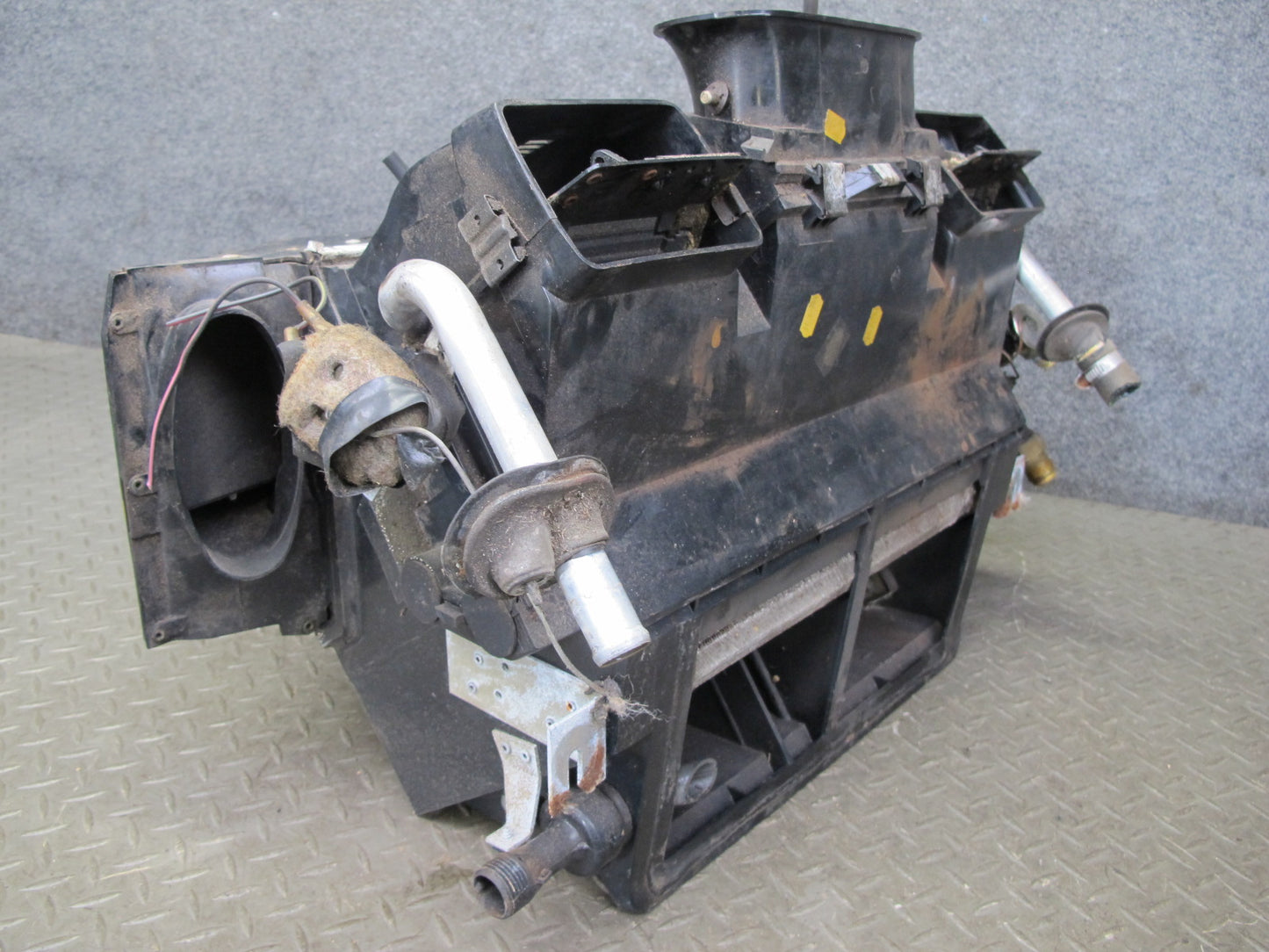 73-85 Mercedes R107 A/C Hvac Heater Core Box Assembly w Hose OEM