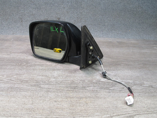 1998-2002 Lexus J100 LX470 Left Driver Side Power Door Exterior Mirror Black