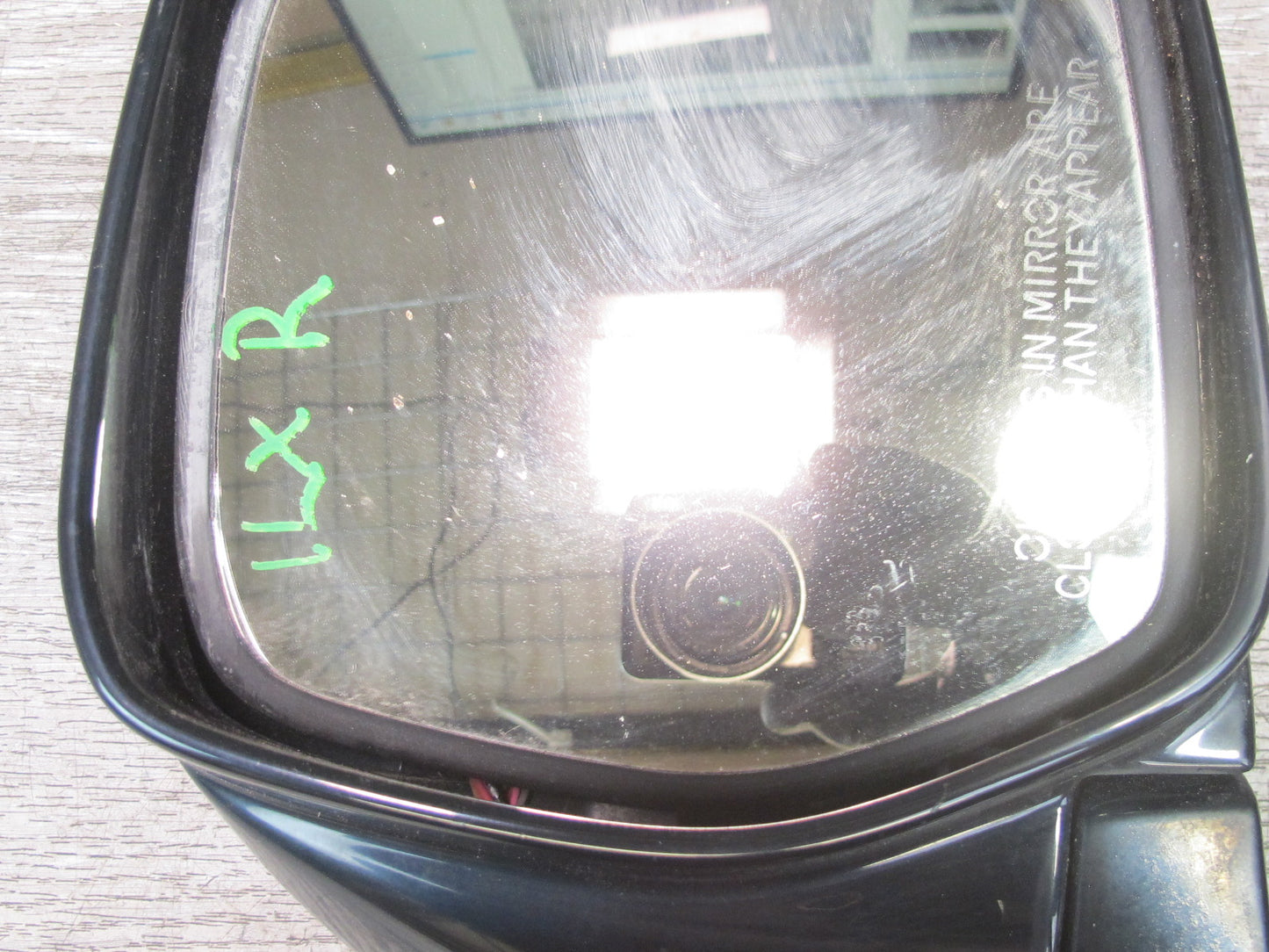 1998-2002 Lexus J100 LX470 Right Passenger Side Power Door Exterior Mirror Black