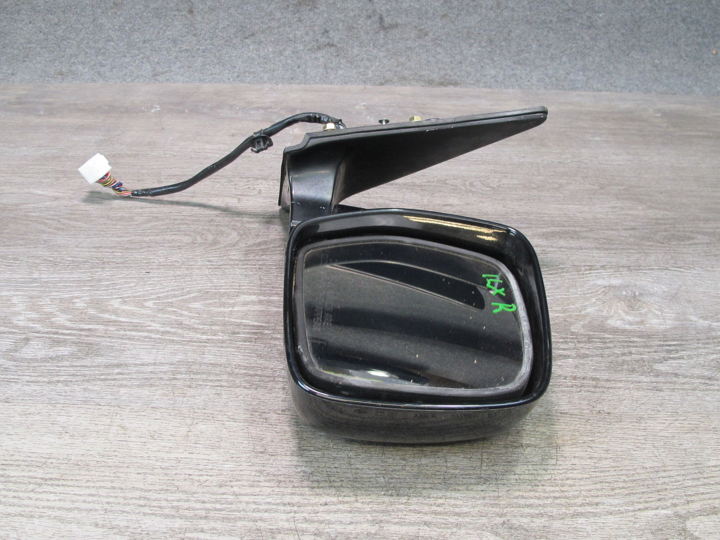 1998-2002 Lexus J100 LX470 Right Passenger Side Power Door Exterior Mirror Black