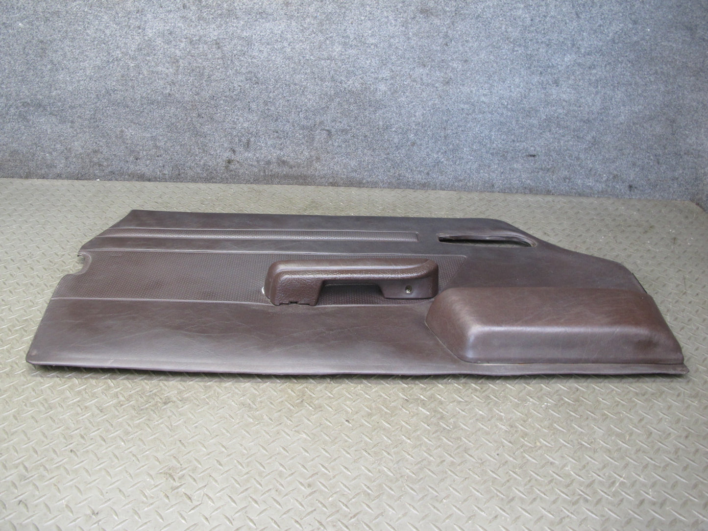 73-85 Mercedes R107 Convert Left & Right Door Interior Panel Chrome Trim Set OEM