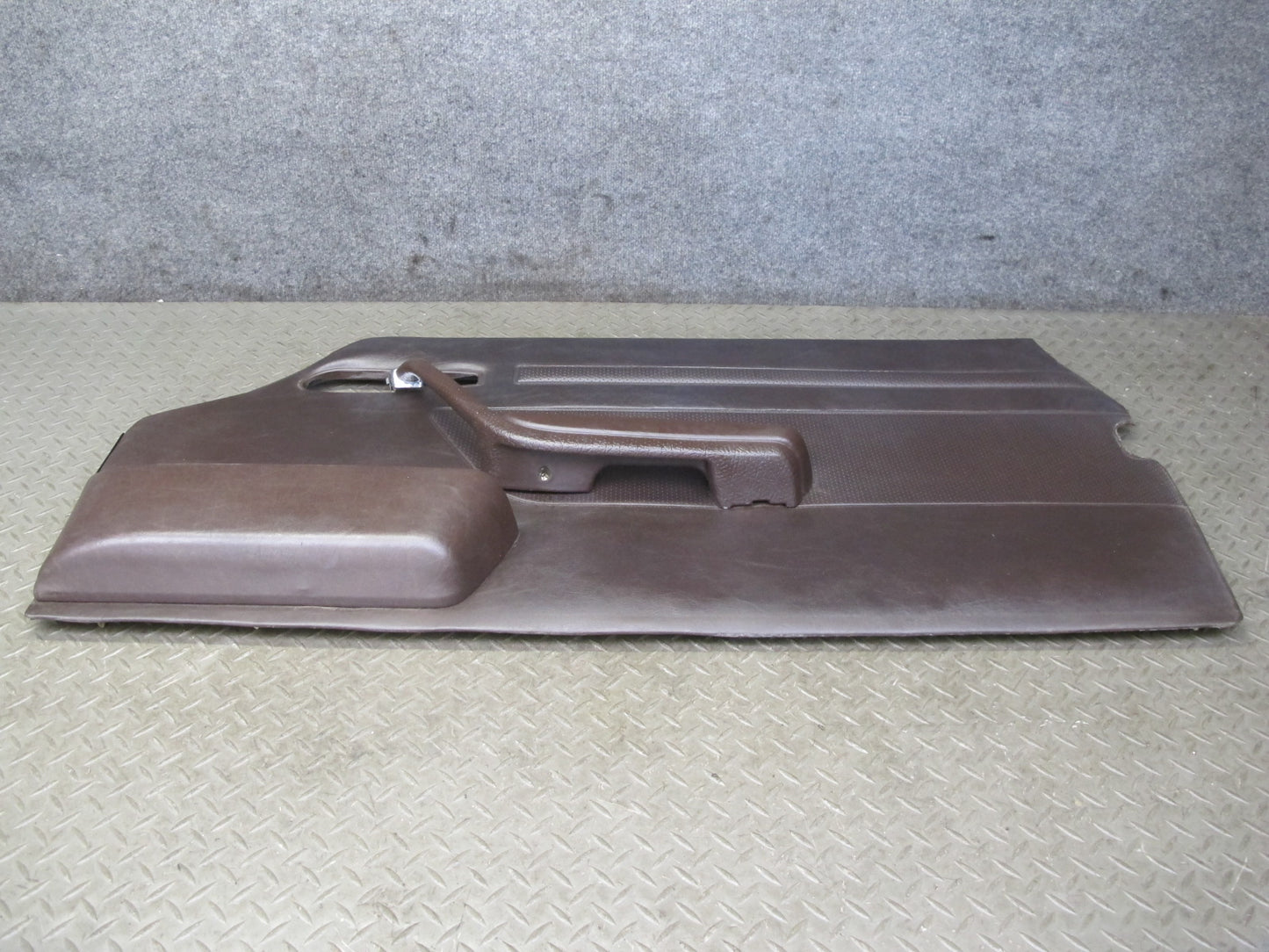 73-85 Mercedes R107 Convert Left & Right Door Interior Panel Chrome Trim Set OEM
