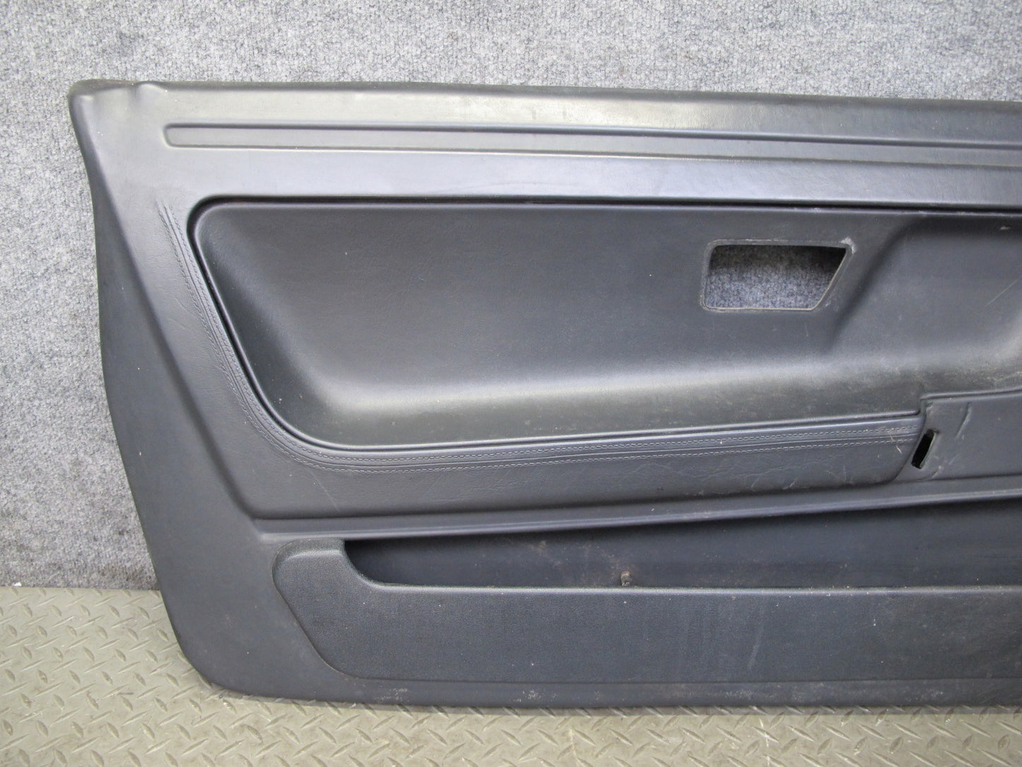 85-88 VW Scirocco Front Left & Right Door Interior Trim Panel w Handles Set OEM