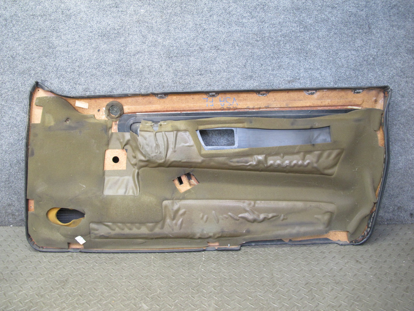 85-88 VW Scirocco Front Left & Right Door Interior Trim Panel w Handles Set OEM