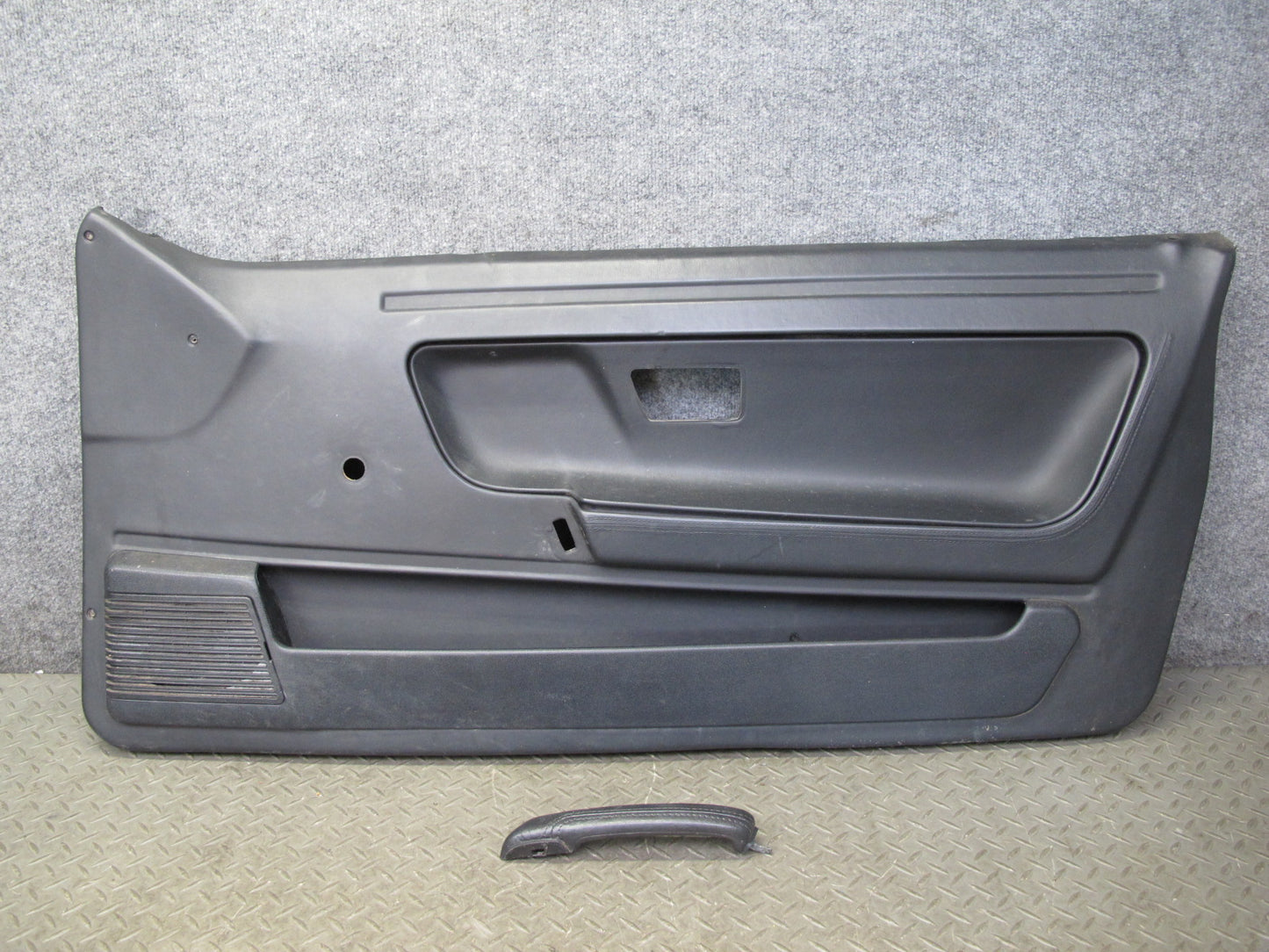 85-88 VW Scirocco Front Left & Right Door Interior Trim Panel w Handles Set OEM