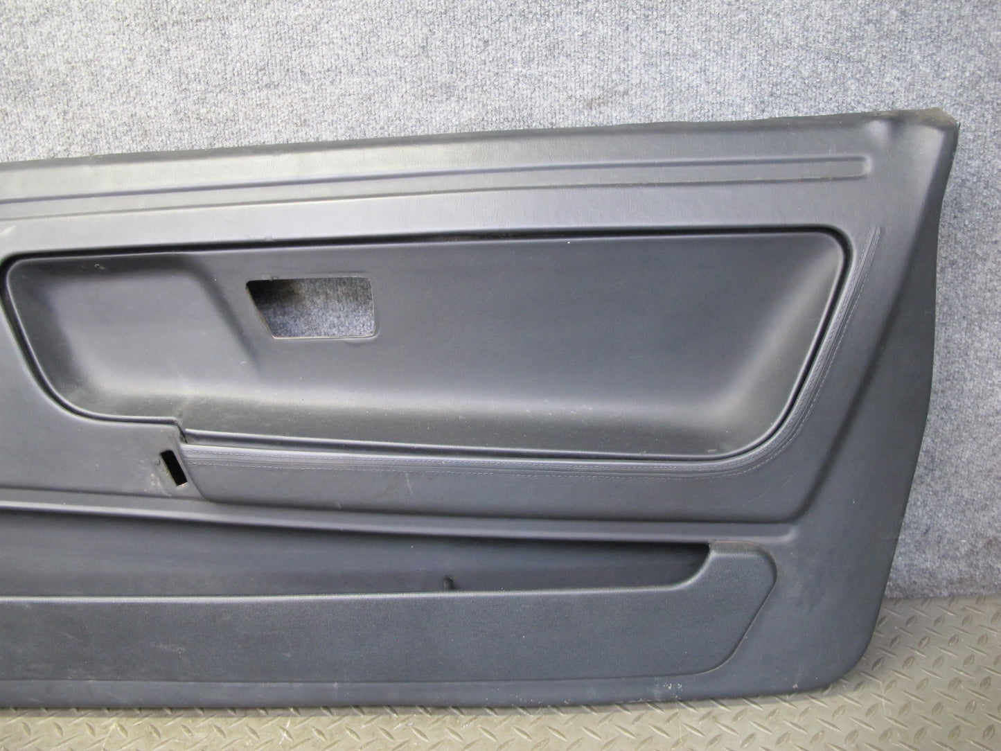 85-88 VW Scirocco Front Left & Right Door Interior Trim Panel w Handles Set OEM