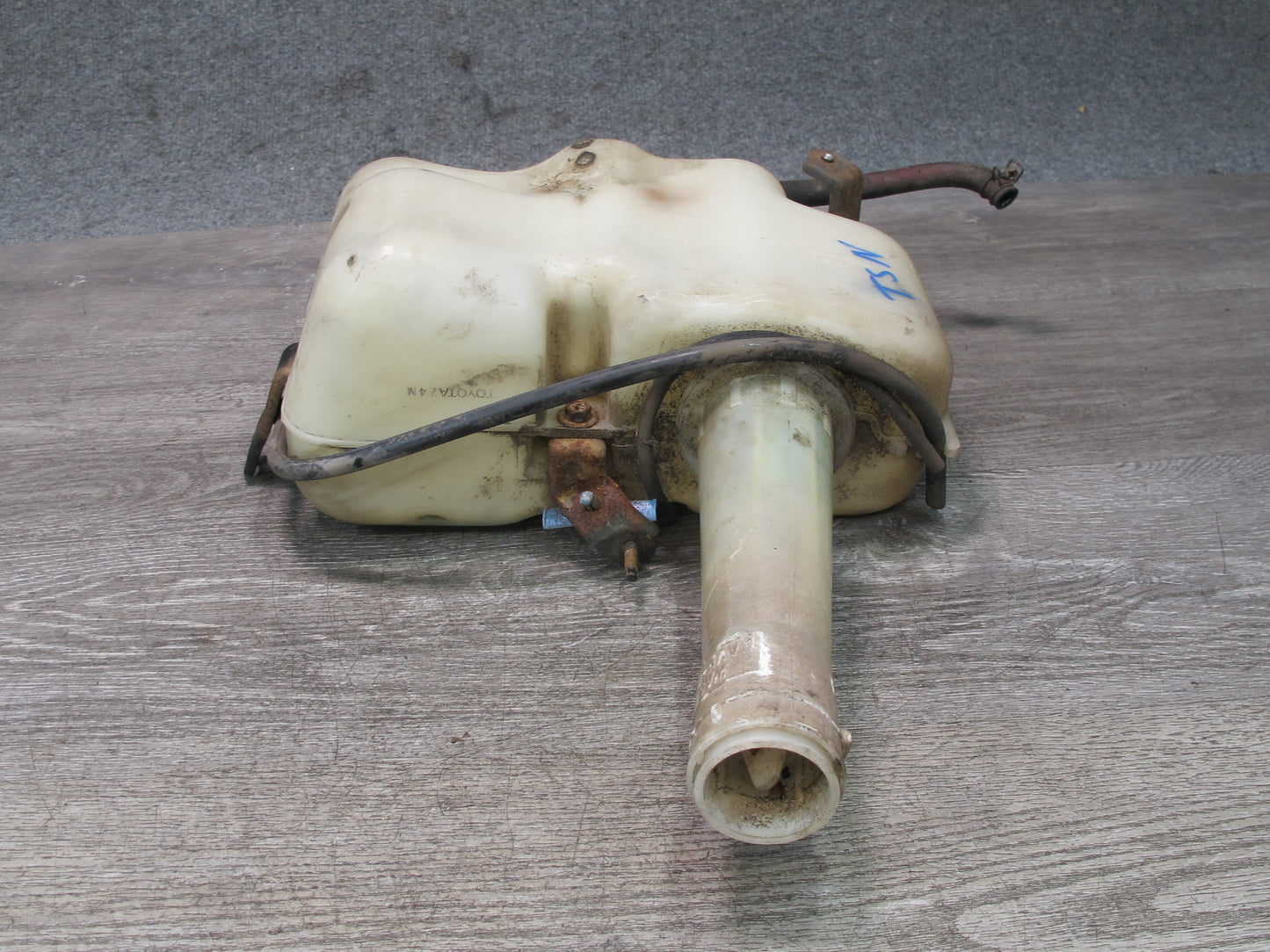 89-90 Toyota Supra MK3 MA70L Windshield Washer Fluid Reservoir Tank w Pumps OEM