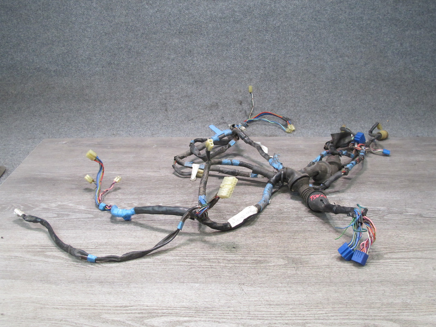 89-90 Toyota Supra MA70L MK3 Set of 2 Left & Right Door Wire Wiring Harness OEM