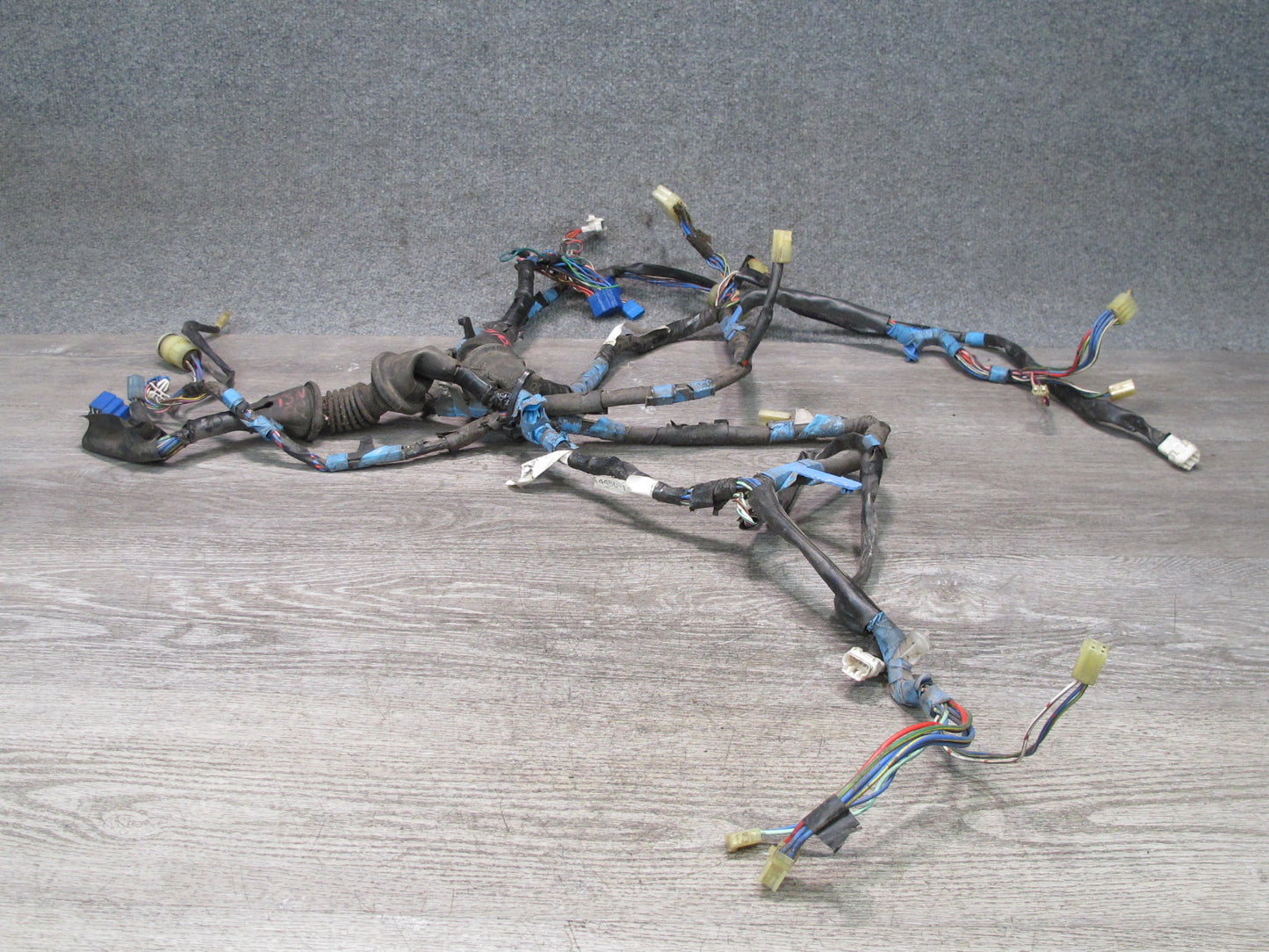 89-90 Toyota Supra MA70L MK3 Set of 2 Left & Right Door Wire Wiring Harness OEM