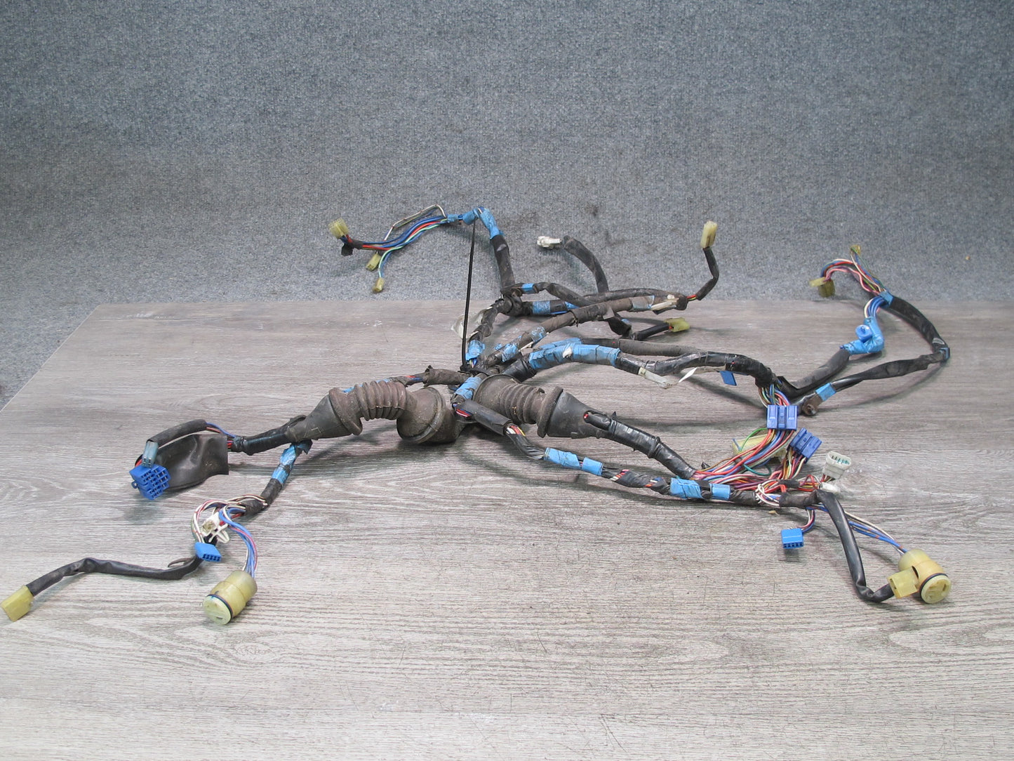 89-90 Toyota Supra MA70L MK3 Set of 2 Left & Right Door Wire Wiring Harness OEM