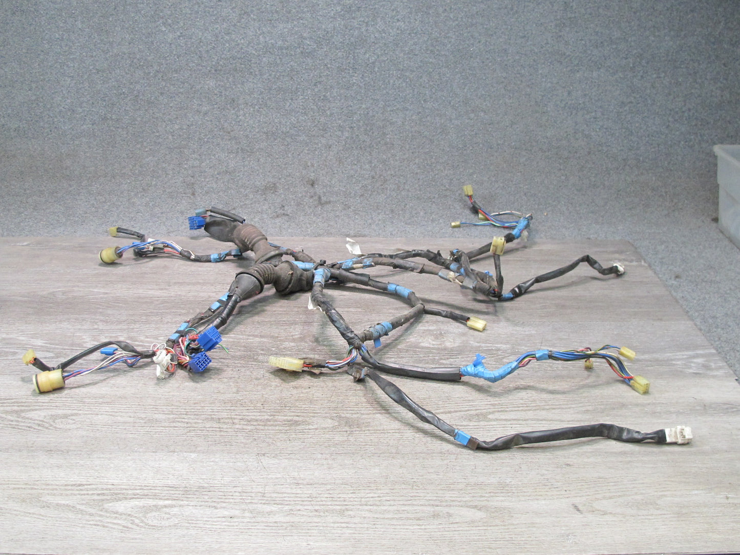 89-90 Toyota Supra MA70L MK3 Set of 2 Left & Right Door Wire Wiring Harness OEM