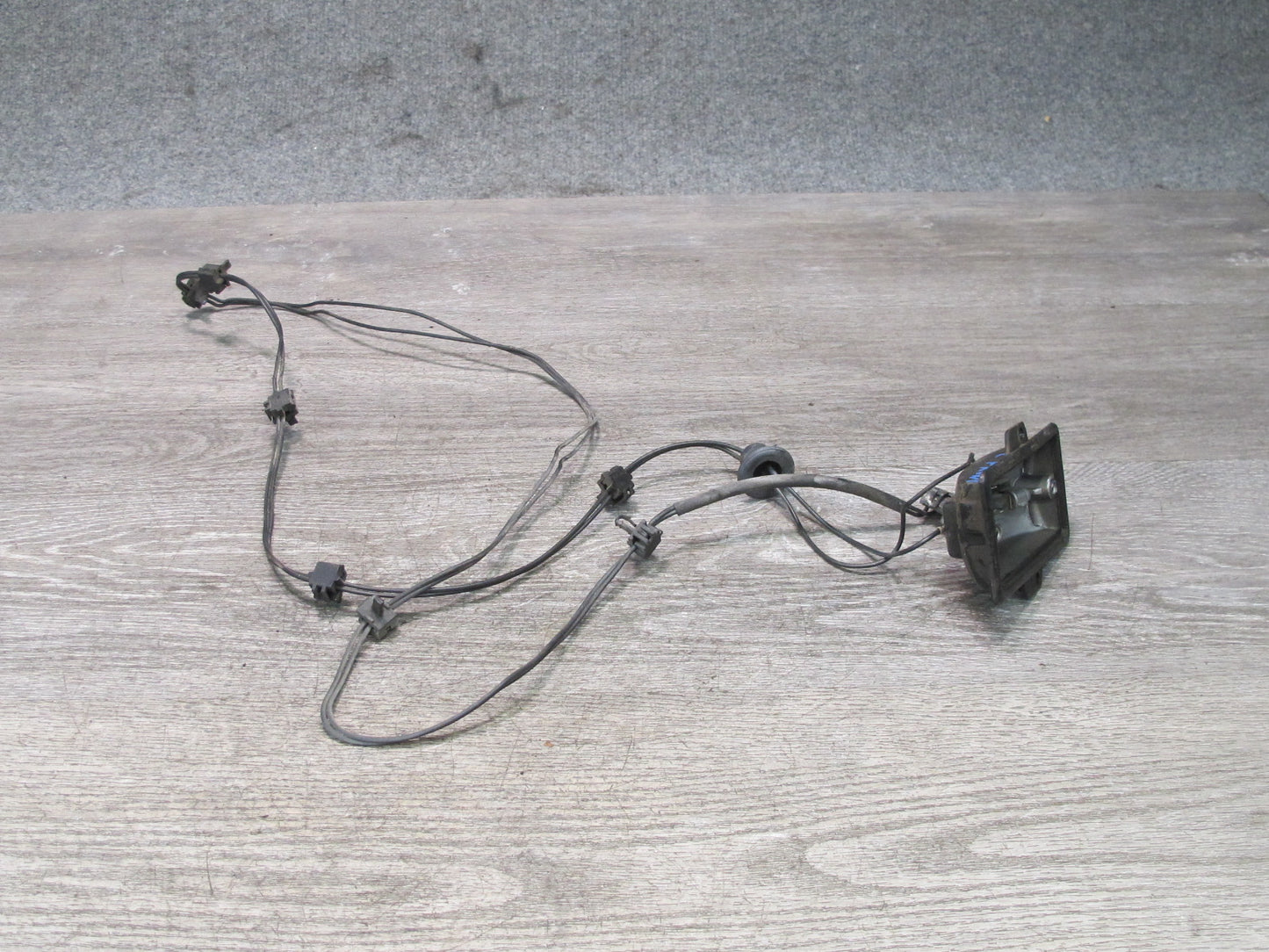 84-96 Chevrolet Corvette C4 Set of 2 Under Hood Light Lamp w Wiring OEM