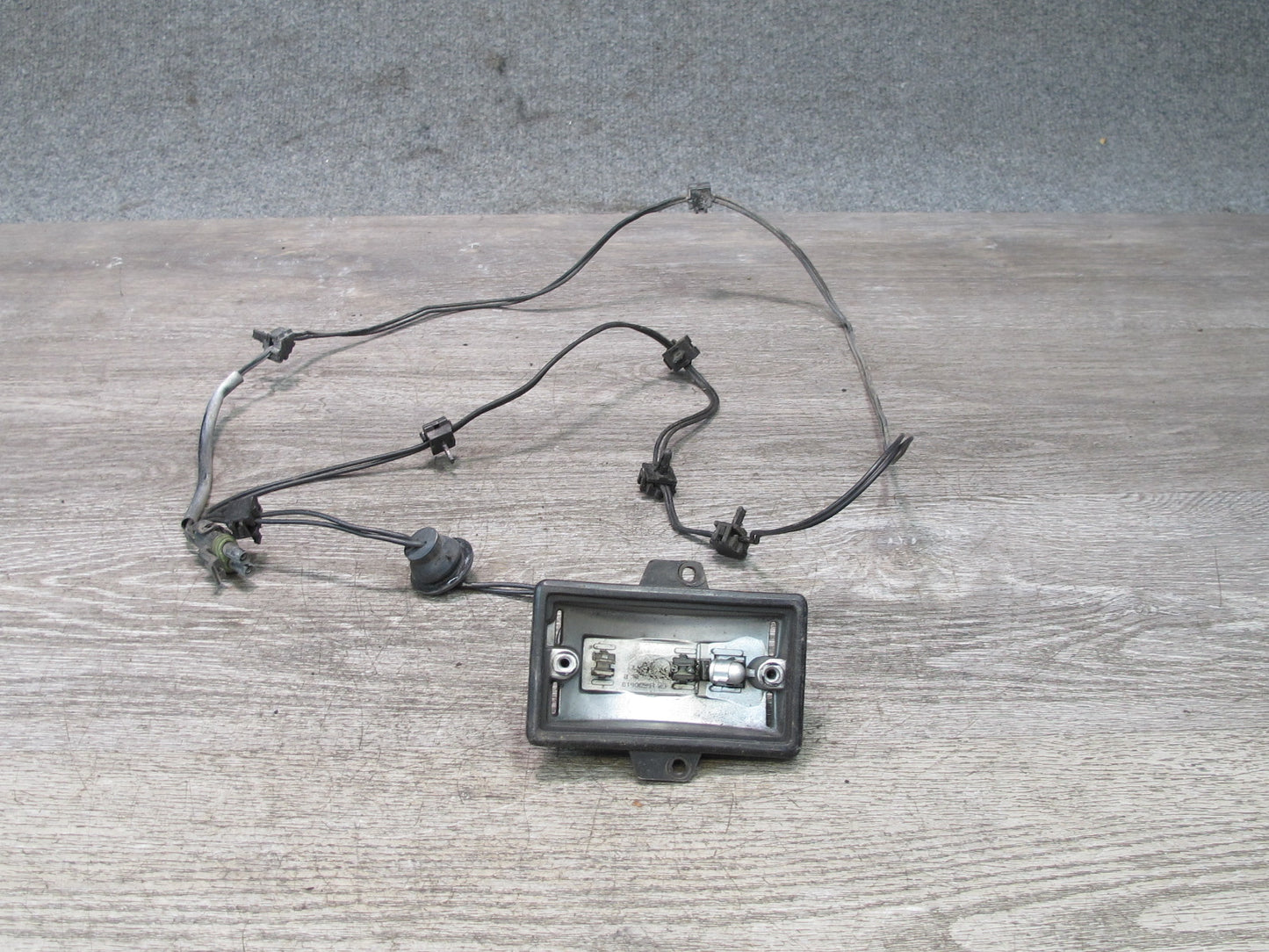 84-96 Chevrolet Corvette C4 Set of 2 Under Hood Light Lamp w Wiring OEM