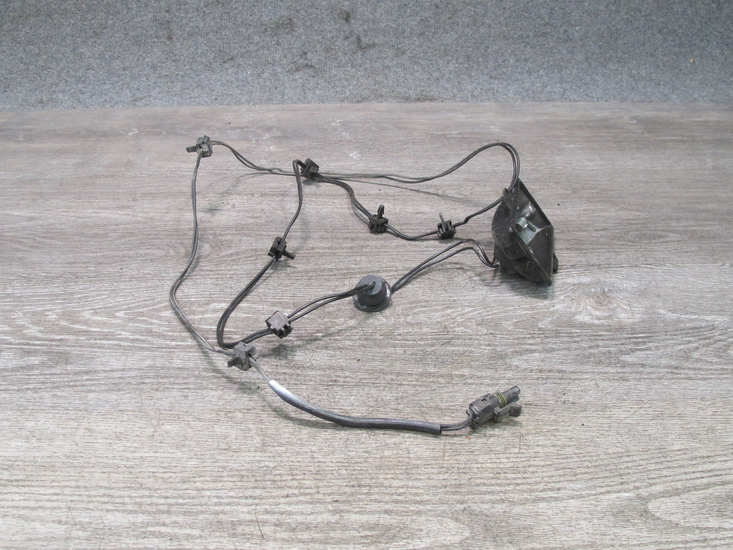 84-96 Chevrolet Corvette C4 Set of 2 Under Hood Light Lamp w Wiring OEM