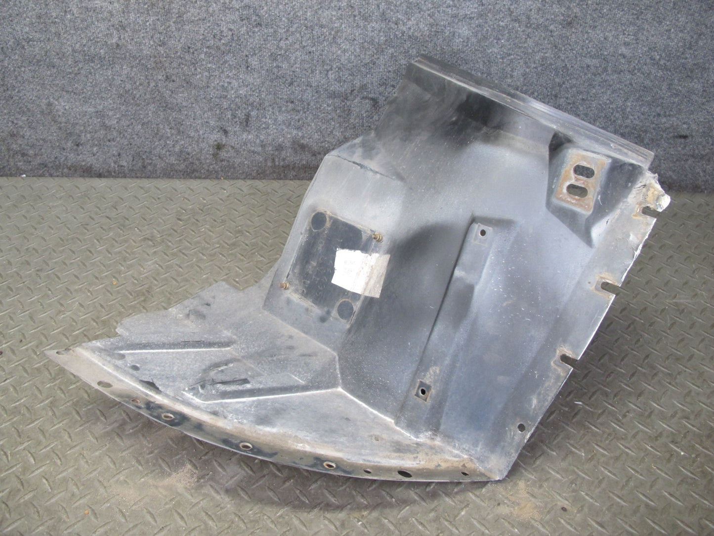 91-96 Chevrolet Corvette C4 Front Left Wheel Arch Fender Splash Guard Set OEM