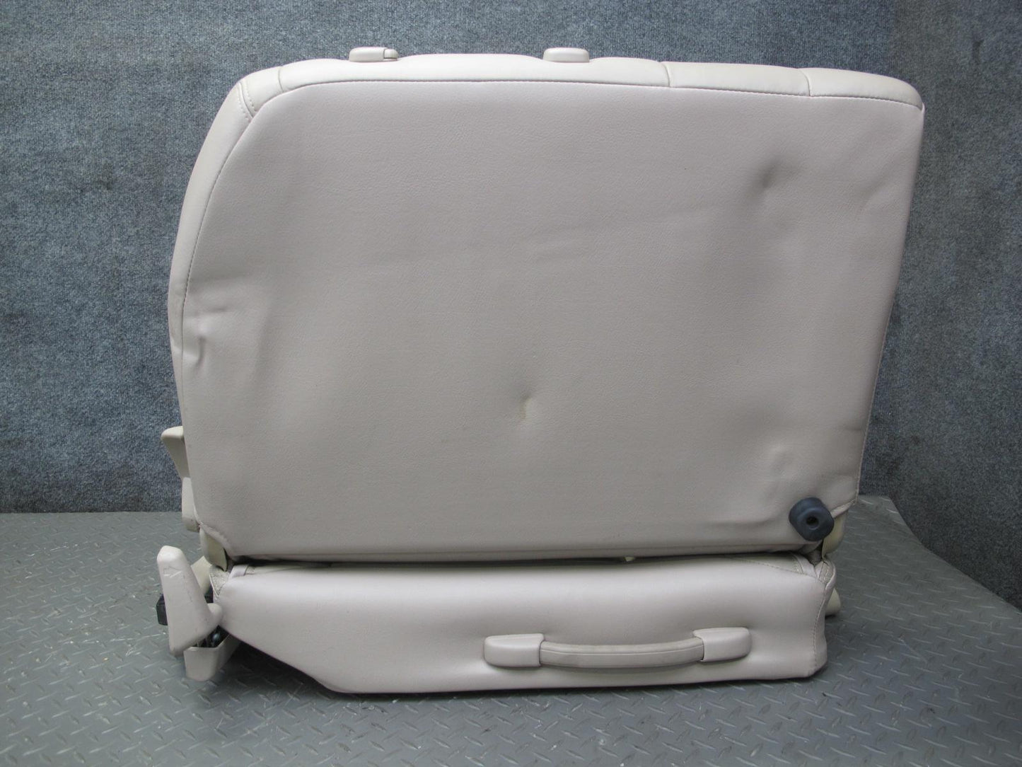 1998-2002 Lexus LX470 Rear Third 3RD ROW Left Right Leather Ivory Seat Set of 2