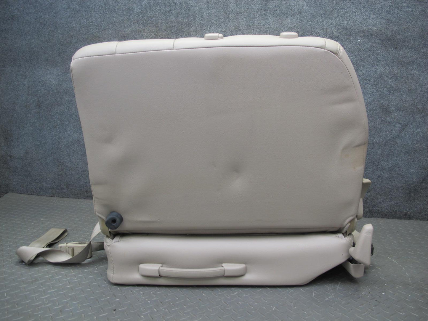 1998-2002 Lexus LX470 Rear Third 3RD ROW Left Right Leather Ivory Seat Set of 2