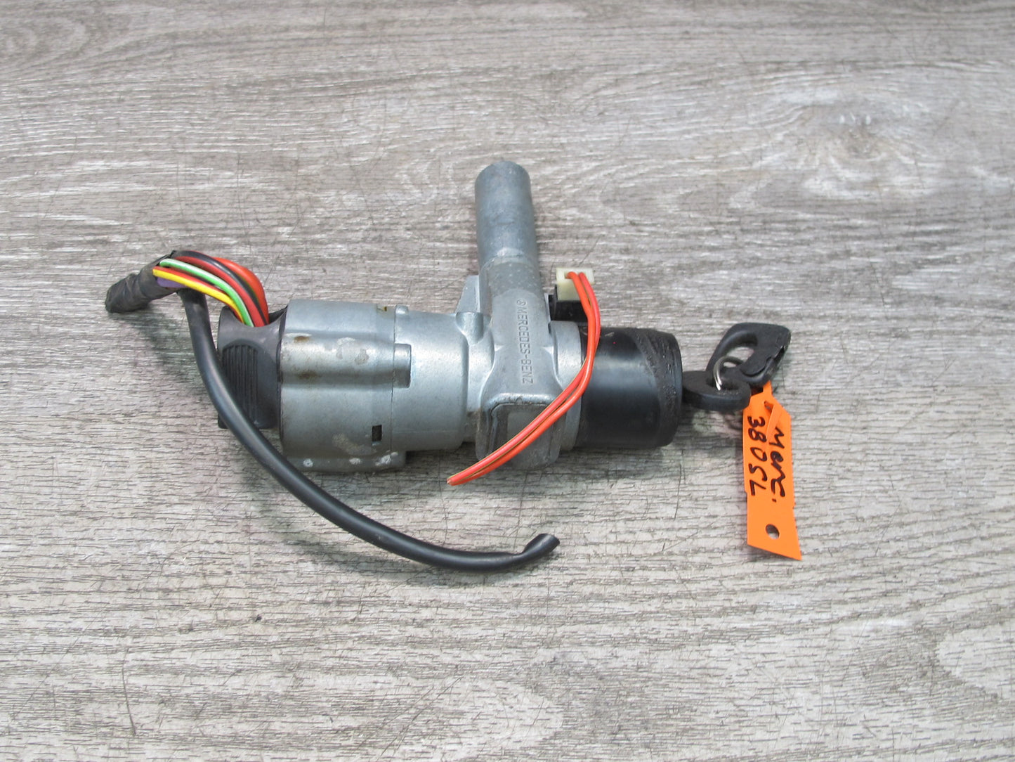 73-85 Mercedes R107 Door Handle Ignition Switch Trunk Glove Lock KEY Set OEM