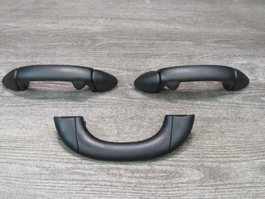 11-15 Mini Cooper R60 R61 Set of 3 Overhead Grab Handle Black OEM