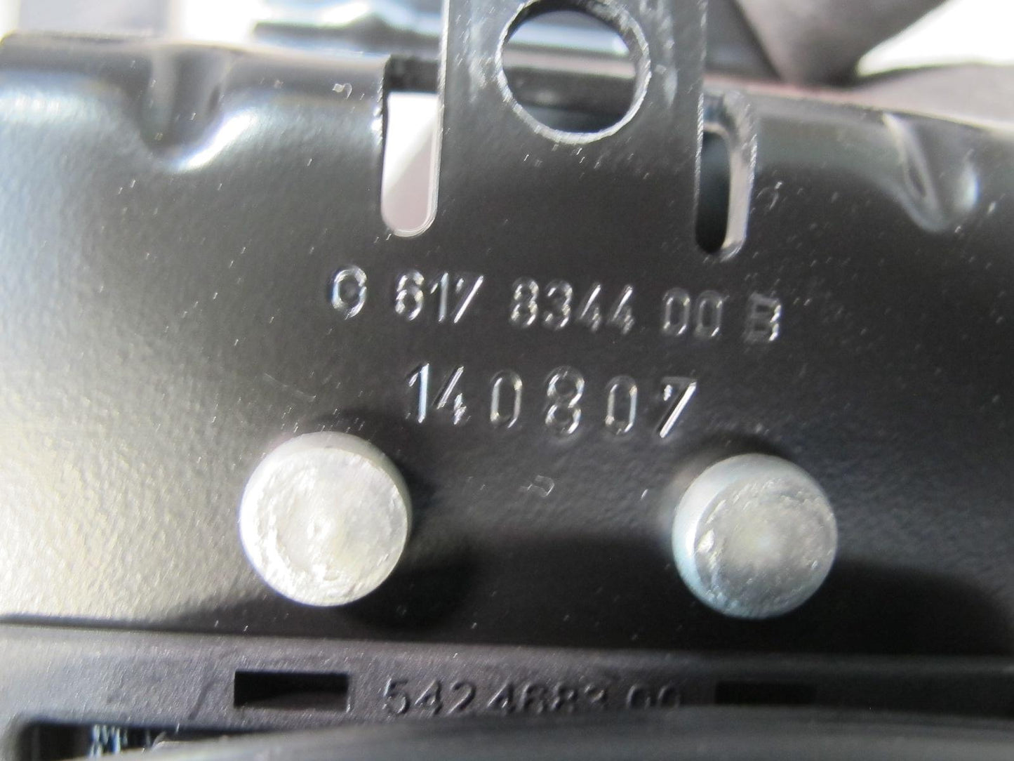 11-15 MINI R60 COUNTRYMAN REAR LEFT CENTER RIGHT SIDE SEATBELT RETRACTOR SET OEM