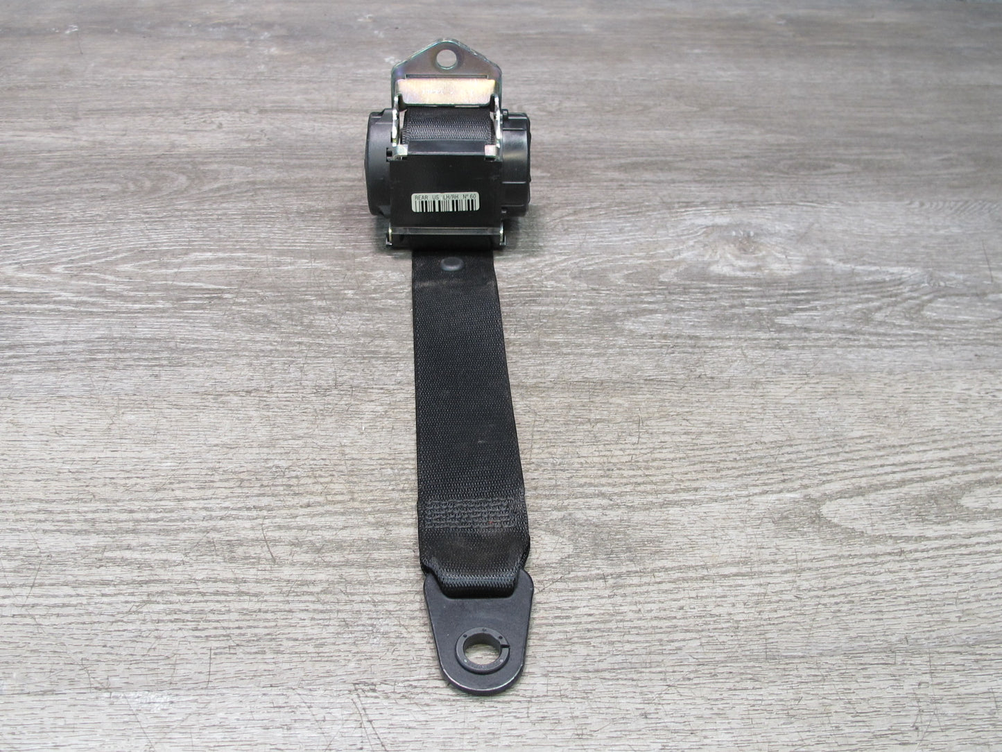 11-15 MINI R60 COUNTRYMAN REAR LEFT CENTER RIGHT SIDE SEATBELT RETRACTOR SET OEM