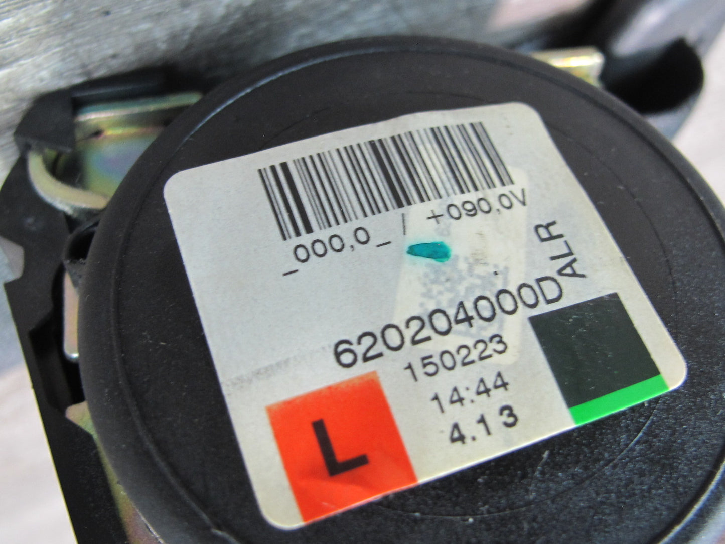 11-15 MINI R60 COUNTRYMAN REAR LEFT CENTER RIGHT SIDE SEATBELT RETRACTOR SET OEM