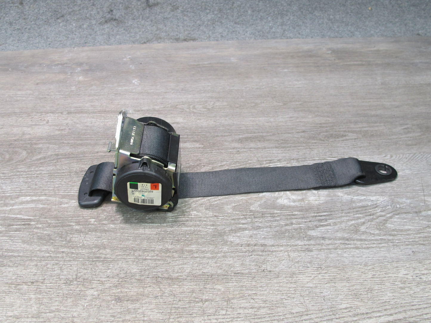 11-15 MINI R60 COUNTRYMAN REAR LEFT CENTER RIGHT SIDE SEATBELT RETRACTOR SET OEM