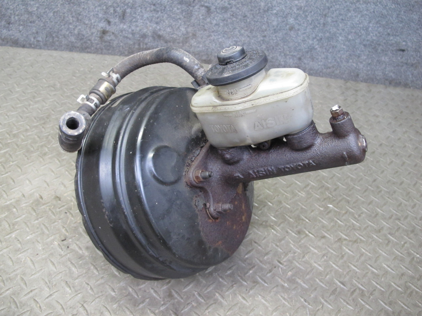 89-90 Toyota Supra MK3 ABS Brake Master Cylinder Booster Fluid Reservoir OEM
