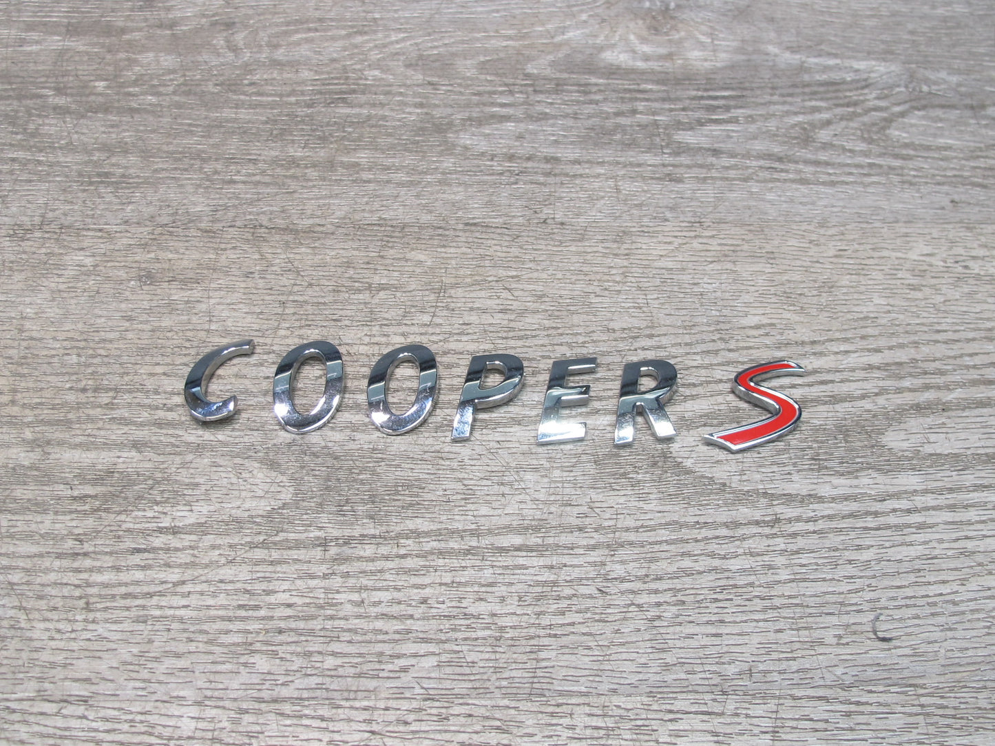 11-15 Mini Cooper S R60 R61 Rear Emblem Logo Symbol Letters OEM