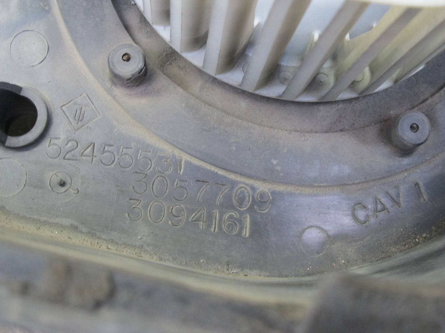 90-93 Chevrolet Corvette C4 A/C Air Conditioning Blower Motor Evaporator Box OEM