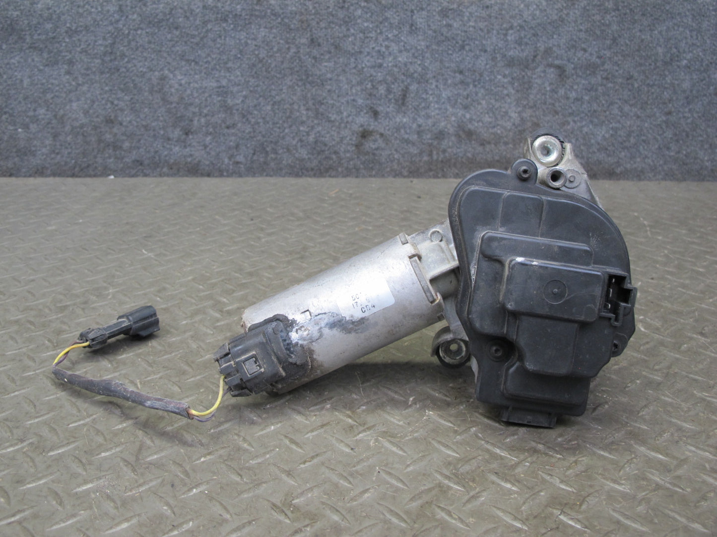 84-96 Chevrolet Corvette C4 Windshield Wiper Transmission Linkage w Motor OEM