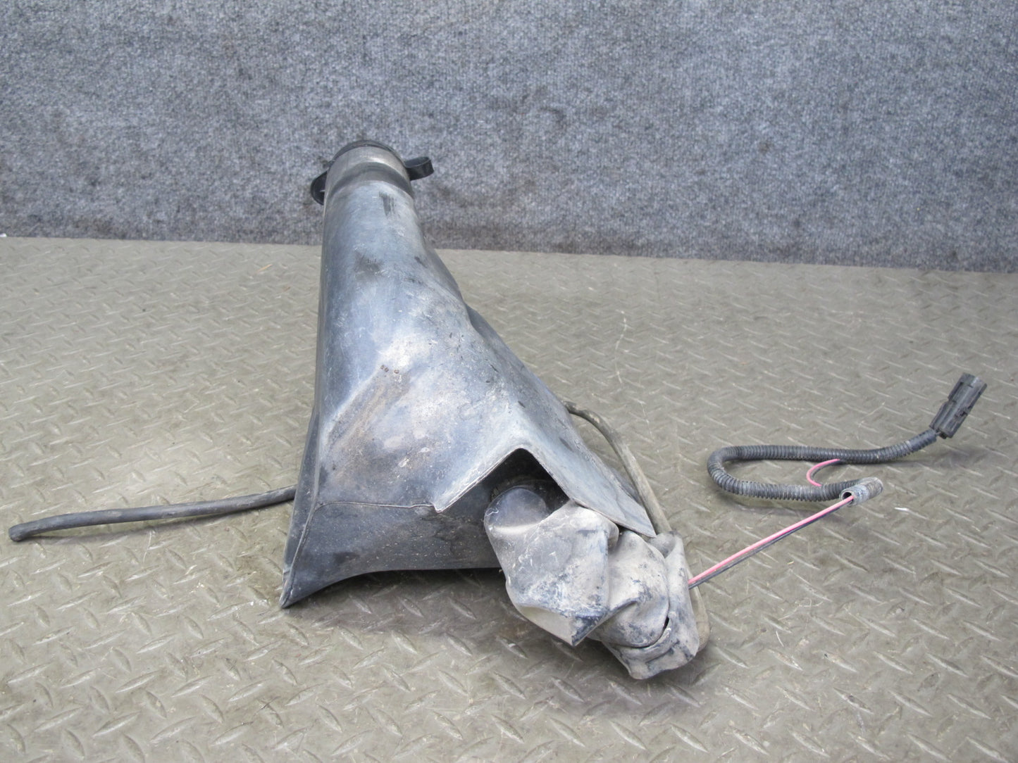 84-91 Chevrolet Corvette C4 Windshield Washer Fluid Reservoir Tank w Pump OEM